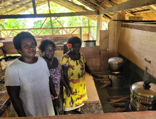 An update from Bougainville Rocket Stove Clean Cooking Project
